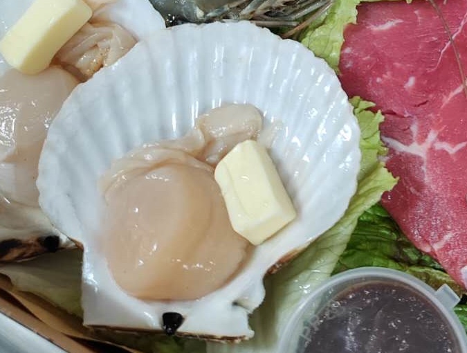 ホタテのバター焼き
