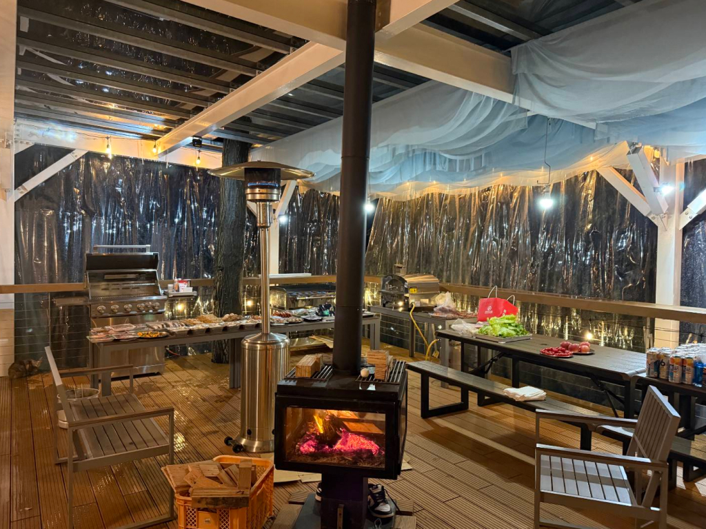 団体専用テラス